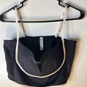 NWOT Kimberly C Black and White Bralette